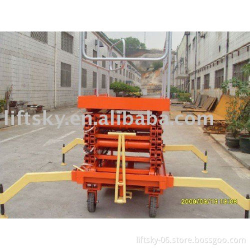Scissor work platform / High Working Lift